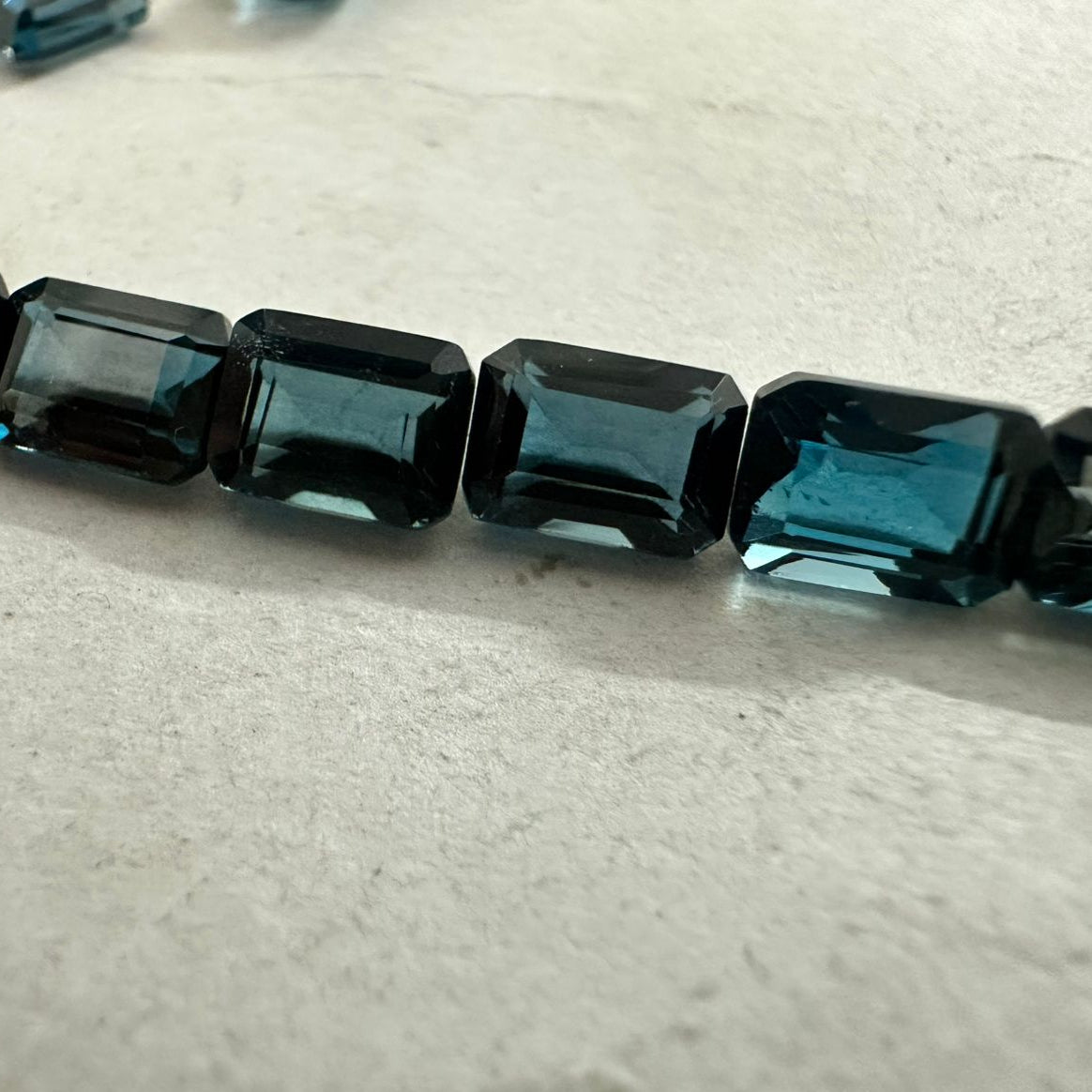 Natural London Blue Topaz Pear Cut Loose Gemstone | Premium London Blue Topaz Pair For Jewelry
