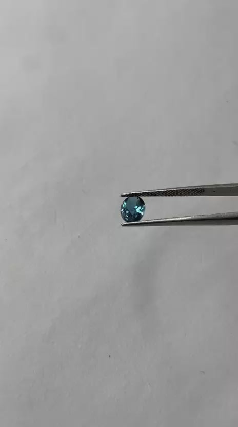 Load video: Natural London Blue Topaz Oval Cut Loose Gemstone | Deep Blue Topaz Stone
